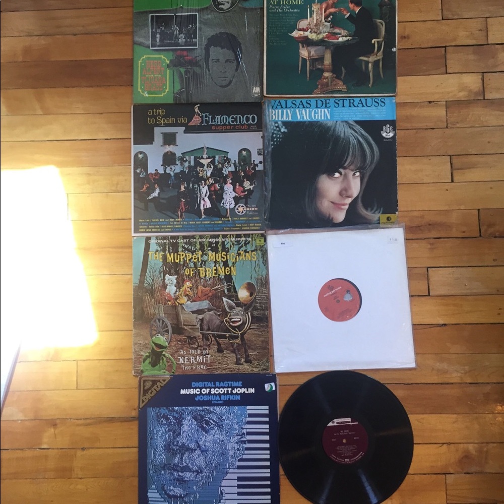 Vinyl records
